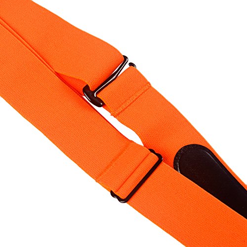 Correa para el pecho Winwill ajustable para monitor de frecuencia cardíaca para Garmin, Wahoo, Polar, color naranja