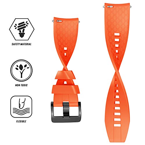 Correa para Huawei Watch GT 2/Huawei Watch GT Fashion/Sport/Active/Elegant/Classic,22mm Pulsera de Repuesto de Silicona Banda Ajustable