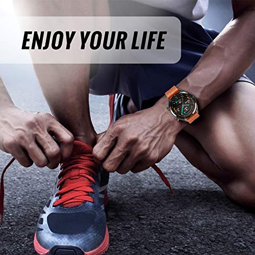 Correa para Huawei Watch GT 2/Huawei Watch GT Fashion/Sport/Active/Elegant/Classic,22mm Pulsera de Repuesto de Silicona Banda Ajustable