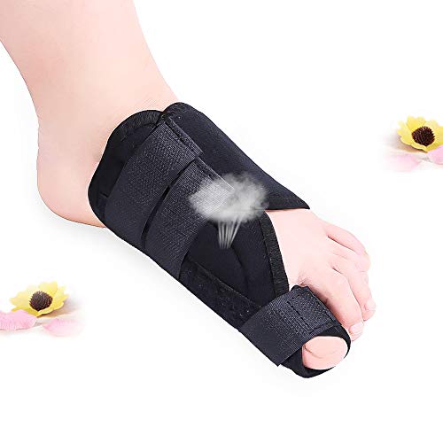 Corrector de juanetes, férula de dedo gordo para aliviar el dolor de juanetes, hallux valgus, dedos superpuestos, dedo gordo del pie, tamaño ajustable, 2 Unidades