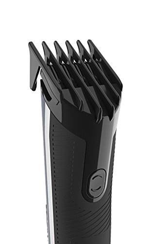 Cortabarba y recortador de barba CARRERA N.º 623 | Adecuado para barba de 3 días y barba cerrada | Contornos de barba como el de un profesional | Con la máquina cortabarba se puede cortar a 0,8, 1,2, 1,6 y 2,0 mm