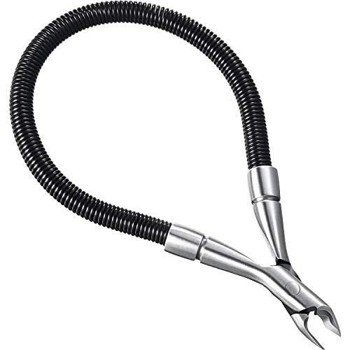 Cortadora de Cutículas de Primavera Alicate de Cutícula Espiral de Piel Muerta de Primavera Espiral para Herramienta de Manicura para Cuidar Salud y Belleza de Manos