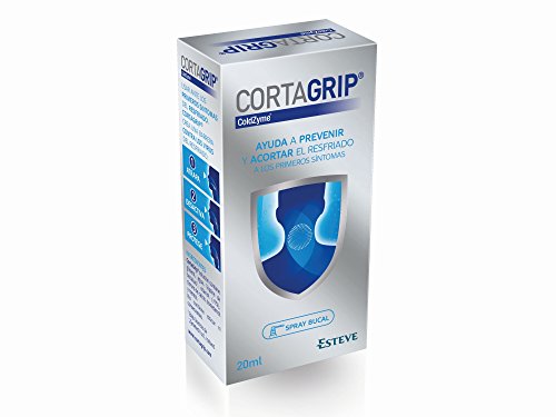 CORTAGRIP Spray Bucal Antivirus, 20 ml. Previene el resfriado y reduce la posibilidad de contagio