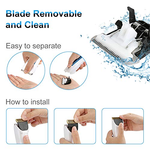 Cortapelos Perros Mascotas, Clipper para Mascotas Perros Pet Clipper Peluquería de Mascotas Perro Máquina de Afeitar de Pelo Alta Potencia Profesional de Pelo de Perro de Corte de Pelo Eléctrico