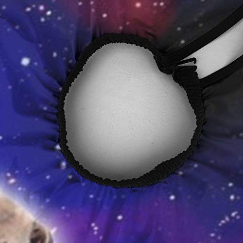 Corte de pelo Cape Burger Pug in Space Hamburguesa divertida Unisex Corte de pelo Salón Cape Corte de pelo Champú Delantal de peinado Capas Wai Cloth para mujeres hombres 55 x 66 pulgadas