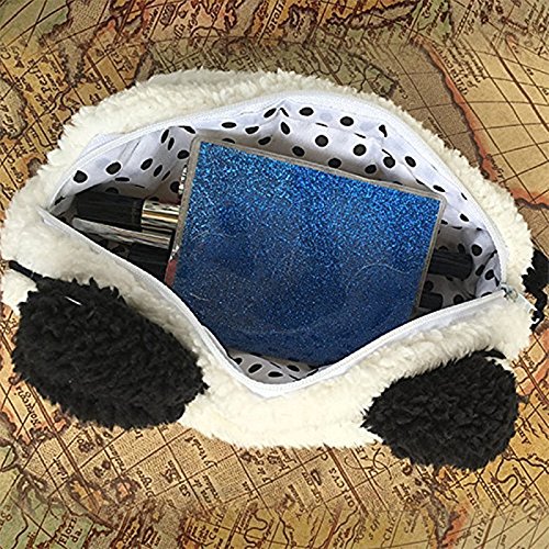 cosanter Boutique venta estuche Niedlich Panda lápiz bolsa estuche de peluche creativos estudiantes multifunción lápiz Lovely lápiz caso de maquillaje up funda cartera para niña