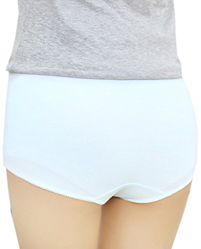 Cotton Whisper - Braguita ajustable para embarazadas con dibujo estampado de sonrisa. 3 unidades, tallas S a 3XL. - - XXL