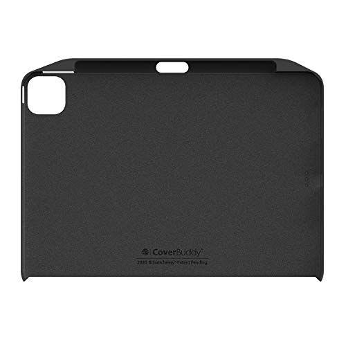CoverBuddy - Funda para iPad Pro 11 con Soporte para lápices [Magnético Mejorado] Se Fija y escribe con Smart Keyboard Folio, solución de Carga y Almacenamiento para Apple Pencil 2