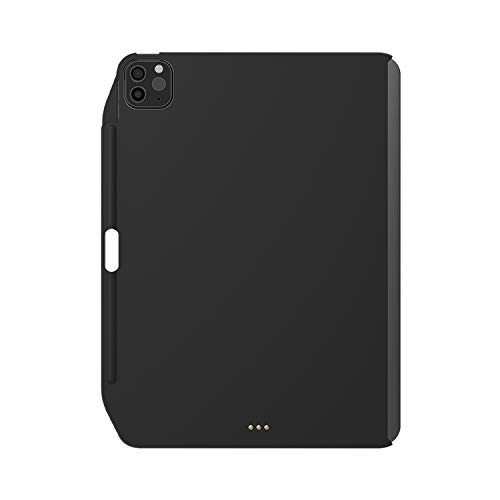 CoverBuddy - Funda para iPad Pro 11 con Soporte para lápices [Magnético Mejorado] Se Fija y escribe con Smart Keyboard Folio, solución de Carga y Almacenamiento para Apple Pencil 2