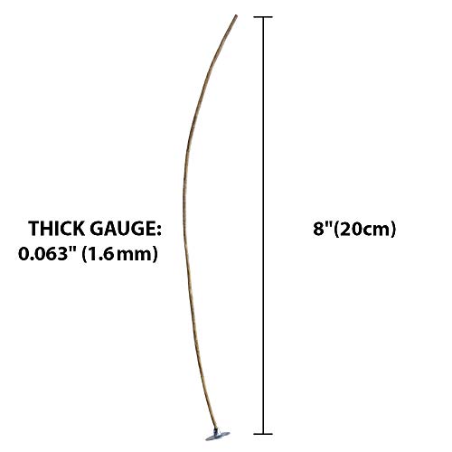 CozYours - Mechas de 200 mm de cera de abeja con pegatinas de mecha de lona y termo para centar la vela, 50/50 / 1 unidades; poco humor y natural; para hacer velas. Mechas para hacer velas