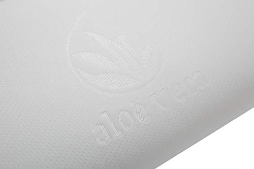 Cozzy VISCO Almohada Viscoelastica de 90, Blanco, 90 cm