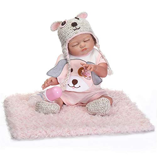 Cpippo Muñecas 20Inch 50CM Muñecas para bebés Reborn de Aspecto Real Muñecas de Silicona Suave para bebés Muñecas adorables para niñas gemelas para Mayores de 3 años,Twins