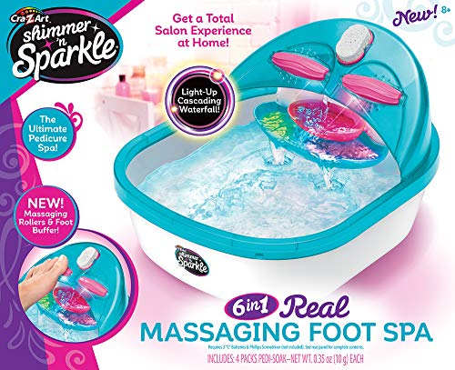 Cra-Z-Art - Super Spa Salon pedicura Shimmer'n Sparkle (43921)