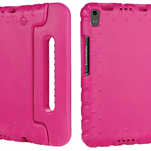 cradle HR Compatible con niños Funda protectora para Lenovo Tab 4 8/8 Plus 8 pulgadas Tablet, EVA ligera funda protectora a prueba de golpes (magenta)