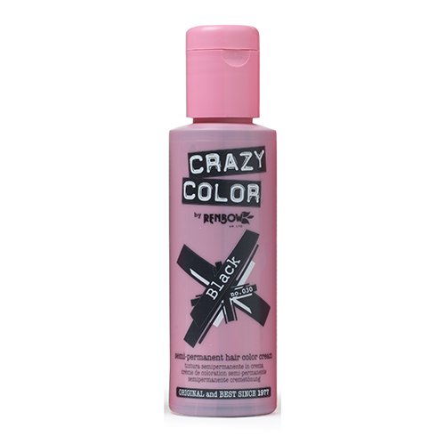Crazy Color Black Nº 30 Crema Colorante del Cabello Semi-permanente