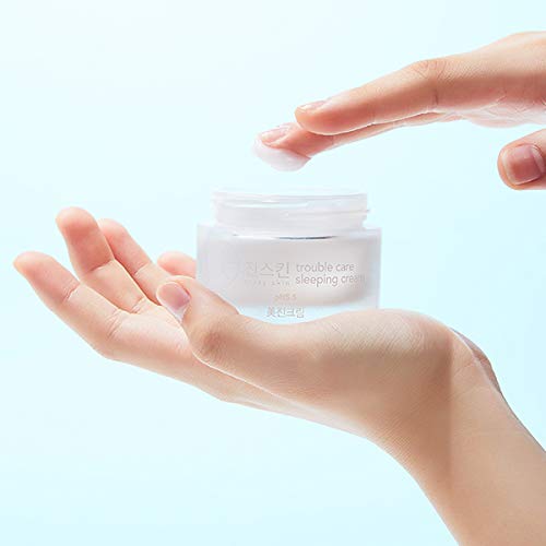 Crazy Skin Corea – Crema “Trouble Care” para dormir con pH de acidez 5,5 reparación de la piel, 50 g