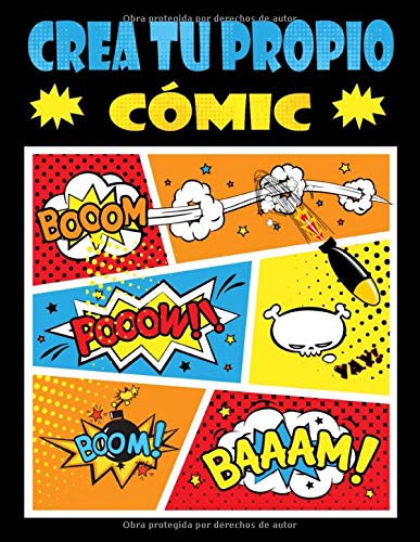 Crea tu propio cómic: 118 Plantillas de cómics en blanco | Format: 21,6 x 0,6 x 27,9 cm - 120 páginas | Idea de regalo para adultos, adolescentes o niños