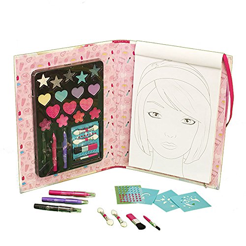 CREATIVE 034 Make Up Artist con style Book, Rosa