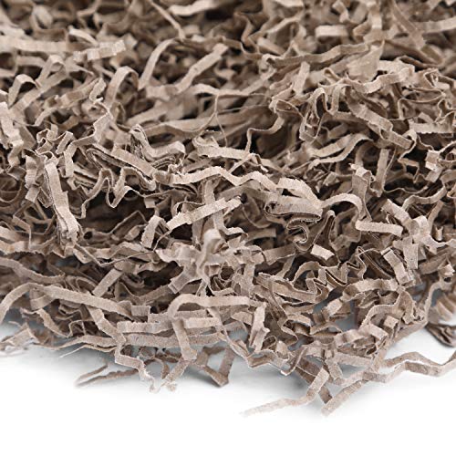 Creative Deco 200g Eco Papel Triturado Kraft | Reemplazo de Lana de Madera | Relleno Material de Embalaje para Cesta, Caja, Paquete