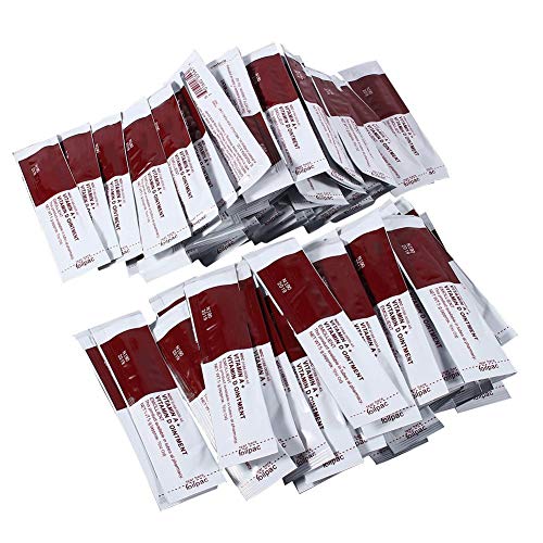 Crema Aftercare del tatuaje Ungüento de la vitamina A y D Crema del cuidado posterior de la cicatriz del tatuaje para el arte corporal del tatuaje Fuentes permanentes del tatuaje del maquillaje (100 P