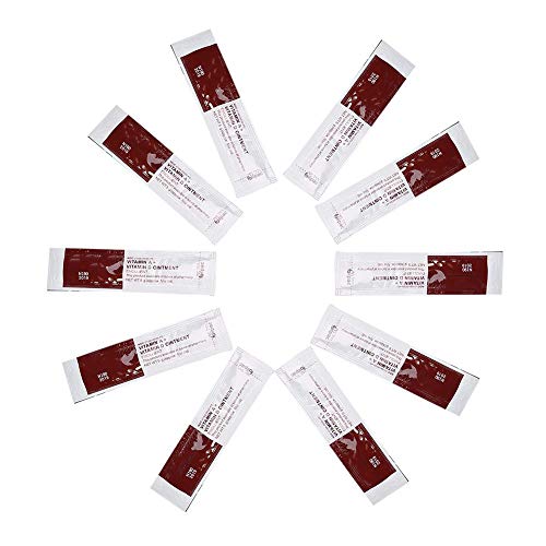 Crema Aftercare del tatuaje Ungüento de la vitamina A y D Crema del cuidado posterior de la cicatriz del tatuaje para el arte corporal del tatuaje Fuentes permanentes del tatuaje del maquillaje (100 P