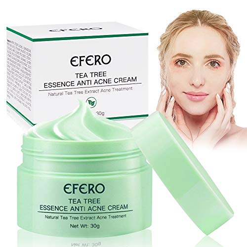Crema Antiacne, Acné Crema, Anti Acne, Acne Tratamiento, Reducir los Puntos negros, Equilibrar el Agua y el Aceite, la Crema Contra el Acné Espinilla, Regenera la piel