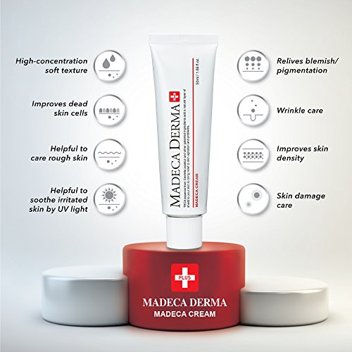 Crema Antienvejecimiento [Madeca Derma], Suero Hidratante Para Arrugas Tratamiento Reafirmante Para La Piel Extracto Orgánico De Centella Asiática - Centellian 24 (50 Ml / 1.69 Fl.Oz)