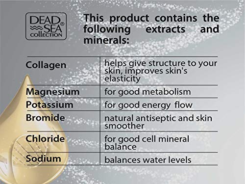 Crema de día antiarrugas de colágeno con minerales del mar muerto, colección del mar muerto (Dead Sea Collection Anti Wrinkle Collagen Day Cream with Dead Sea Minerals)