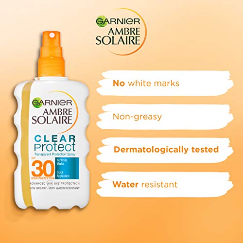 Crema de protección solar Ambre Solaire transparente