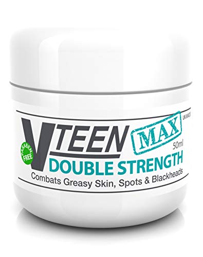 Crema de Tratamiento Vteen MAX para Imperfecciones y Espinillas con Ácido Salicílico Alta Potencia Milia y Problemas de Manchas y Piel Grasa Adecuada y Segura para las Personas Propensas al Acné 50g