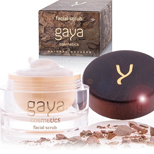 Crema Facial Scrub Exfoliante Vegana – Para Dejar La Piel de Tu Rostro Linda, con Acción Inmediata - Frasco De 50 ml