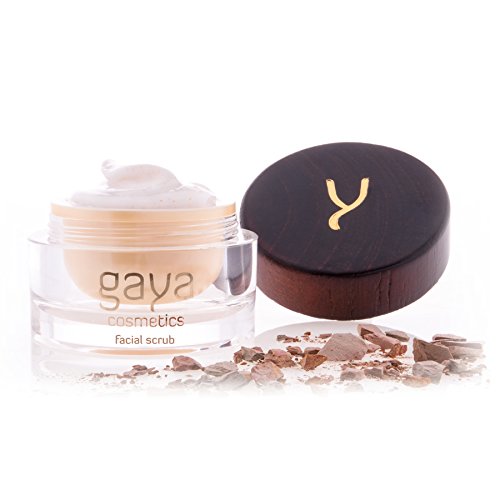 Crema Facial Scrub Exfoliante Vegana – Para Dejar La Piel de Tu Rostro Linda, con Acción Inmediata - Frasco De 50 ml