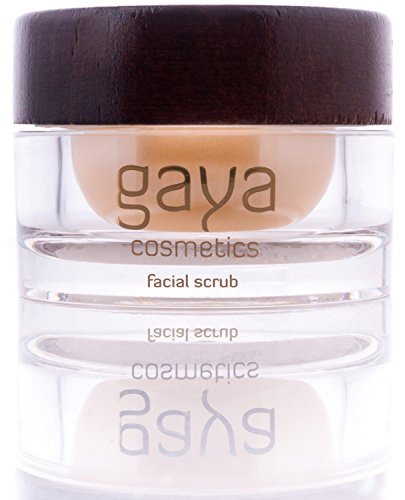 Crema Facial Scrub Exfoliante Vegana – Para Dejar La Piel de Tu Rostro Linda, con Acción Inmediata - Frasco De 50 ml