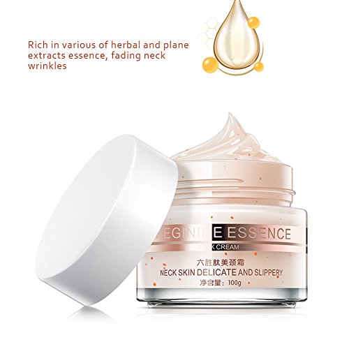 Crema para el Cuello, 100 g Crema para el Cuidado de la Piel del Cuello Crema reafirmante Antiarrugas Crema reafirmante Hidratante Blanqueamiento