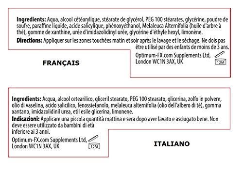 Crema para el Tratamiento del vello encarnado V22 sin parabenos - 50ml