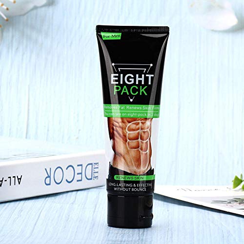 Crema para quemar grasa, crema anti-grasa abdominal para apretar los músculos, potenciador del adelgazamiento, ejercicio, crema corporal, 80g para adelgazar