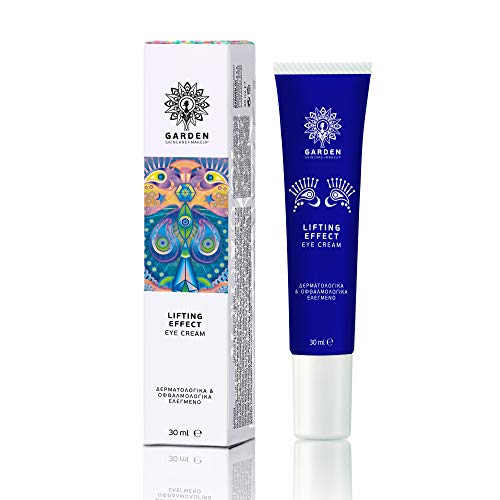 Crema Reafirmante para Ojos Garden | Contorno de Ojos con Cera de Abejas y Manteca de Karité | Antienvejecimiento Contra la Hinchazón, Reduce las Arrugas, Bolsas | Todas las pieles 30 ml.