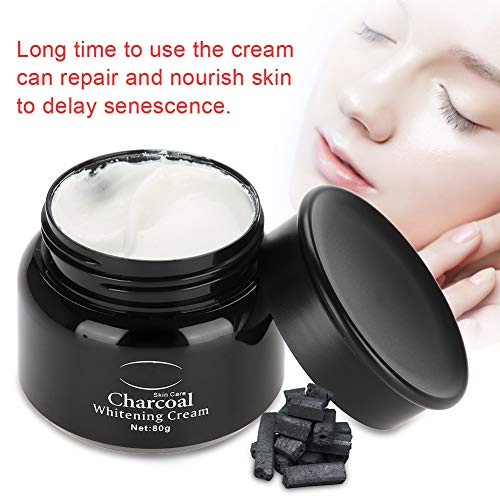 Cremas para aclarar la piel, crema blanqueadora natural, hidratante nutritiva, lifting, ajuste y brillo,Reparación facial de la piel. Tono desigual(Negro)