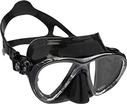 Cressi Big Eyes Evolution - Gafas de Buceo + Premium Anti Fog - Antivaho Spray para Máscara de Buceo/Gafas de Natación, 60 ml
