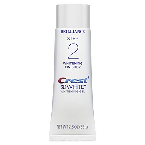Crest 3D White Brilliance - Sistema de gel dental y blanqueador de limpieza diaria (Daily Cleansing Toothpaste And Whitening Gel System), para una sonrisa mas blanca