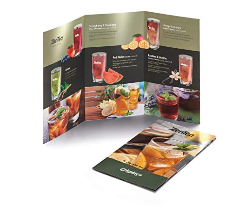 Crispins ZenTea Preparado en polvo para Té Helado sabor Fresa - Arándanos, Estuche de 25 sobres monodosis