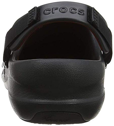 Crocs Bistro, Zuecos Unisex Adulto, Negro (Black), 45/46 EU