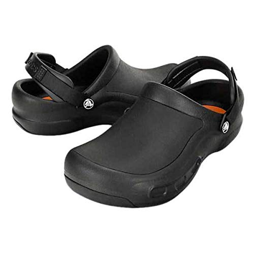 Crocs Bistro, Zuecos Unisex Adulto, Negro (Black), 45/46 EU