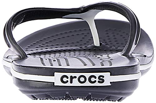 Crocs Crocband Flip, Chanclas Unisex-Adult, Black, 41/42 EU