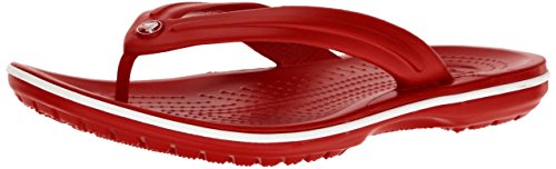 Crocs Crocband Flip, Chanclas Unisex-Adult, Red, 42/43 EU