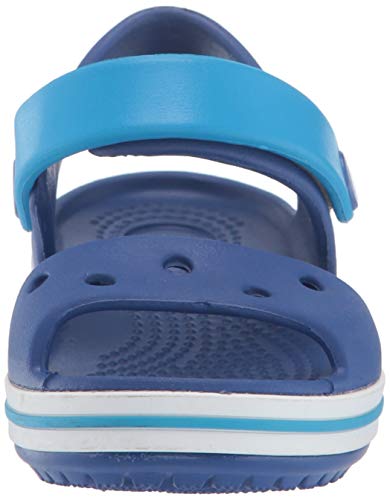 Crocs Crocband Sandal Kids, Sandalias Unisex Niños, Azul (Cerulean Blue/Ocean), 29/30 EU