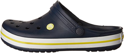 Crocs Crocband, Zuecos Unisex Adulto, Azul (Blue/Yellow), 37/38 EU