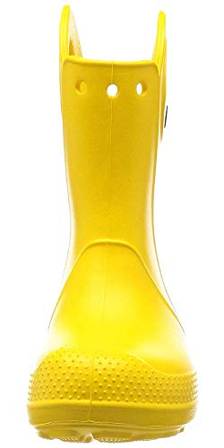 Crocs Handle It Rain Boot K, Botas de Agua Unisex Niños, Amarillo (Yellow), 29/30 EU