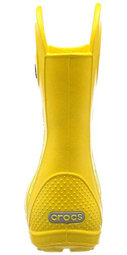 Crocs Handle It Rain Boot K, Botas de Agua Unisex Niños, Amarillo (Yellow), 34/35 EU
