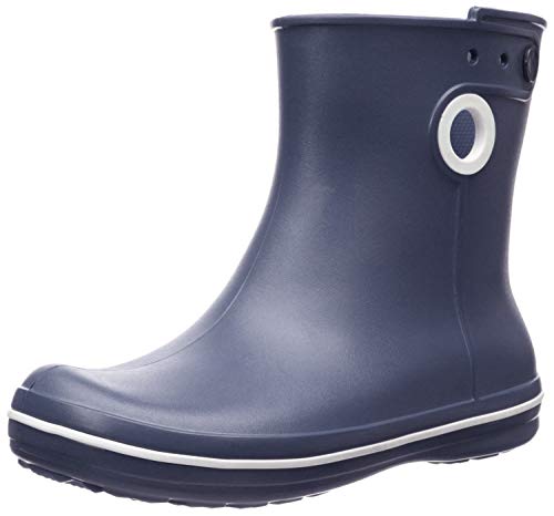 Crocs Jaunt Shorty Boot, Botas de Agua para Mujer, Azul (Navy), 36/37 EU